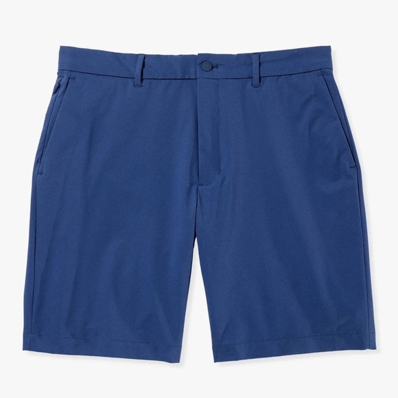 NWT Fair Harbor Compass Shorts Navy size 34 7 inch inseam Sustainable Quick-Dry - Picture 5 of 7